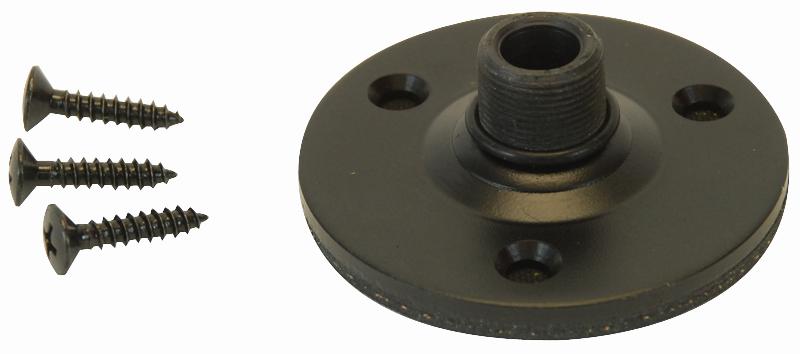 PLS00425 MOUNTING FLANGE, GOOSENECK, BLACK PULSE