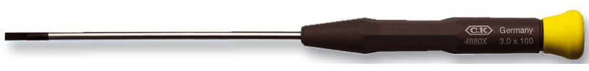T4880X310 SCREWDRIVER, SLOT XONIC 3 X 100 CK TOOLS