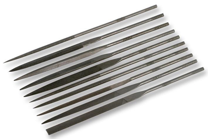 D00149 NEEDLE FILE SET, 10PC DURATOOL