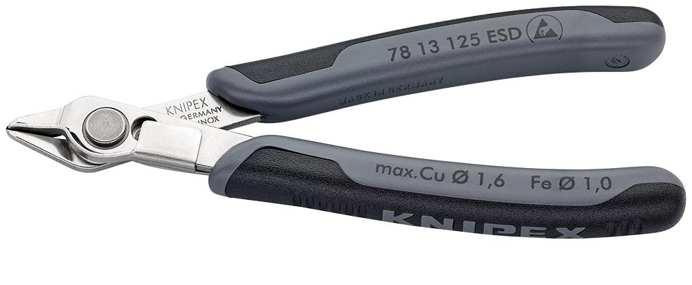 78 13 125. CUTTER, SIDE, ESD, 125MM KNIPEX