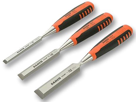 424P-S3-EUR CHISEL SET, 3PC BAHCO