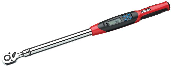 PRO237 TORQUE WRENCH, DIGITAL, 20-200NM CLARKE INTERNATIONAL