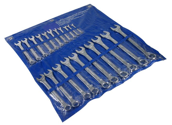 D02323 SPANNER SET, COMBINATION, 21PCS DURATOOL