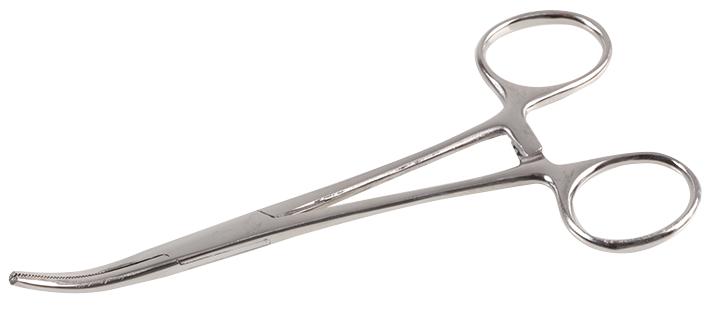 D02348 FORCEPS, 6", BENT DURATOOL