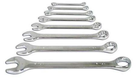 4446 SPANNER SET COMBINATION WW 8PC LASER