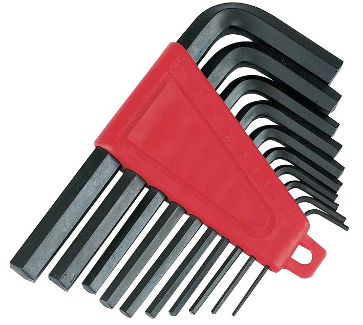 HK19 HEX KEY SET, IMPERIAL, 10PC SILVERLINE