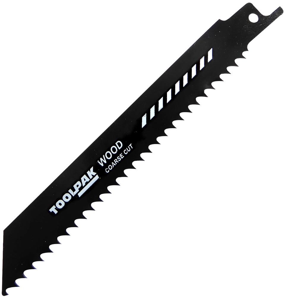 RB21 WOOD / METAL RECIP SAW BLADES 6TPI PK5 TOOLPAK