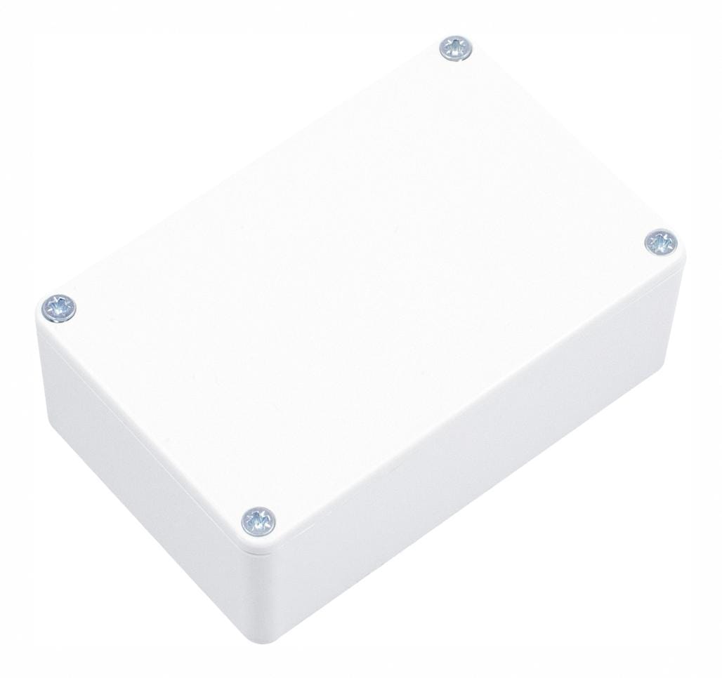CAMDENBOSS Enclosures BIM2000/10-WH/WH PCB BOX ENCLOSURE, ABS, WHITE CAMDENBOSS 2445827 BIM2000/10-WH/WH