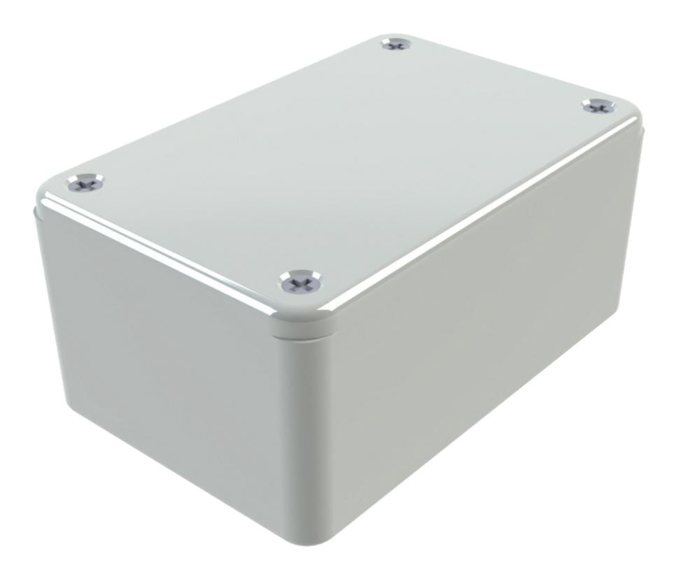 CAMDENBOSS Enclosures BIM2001/11-GY/GY BOX, ABS, GREY CAMDENBOSS 1171678 BIM2001/11-GY/GY