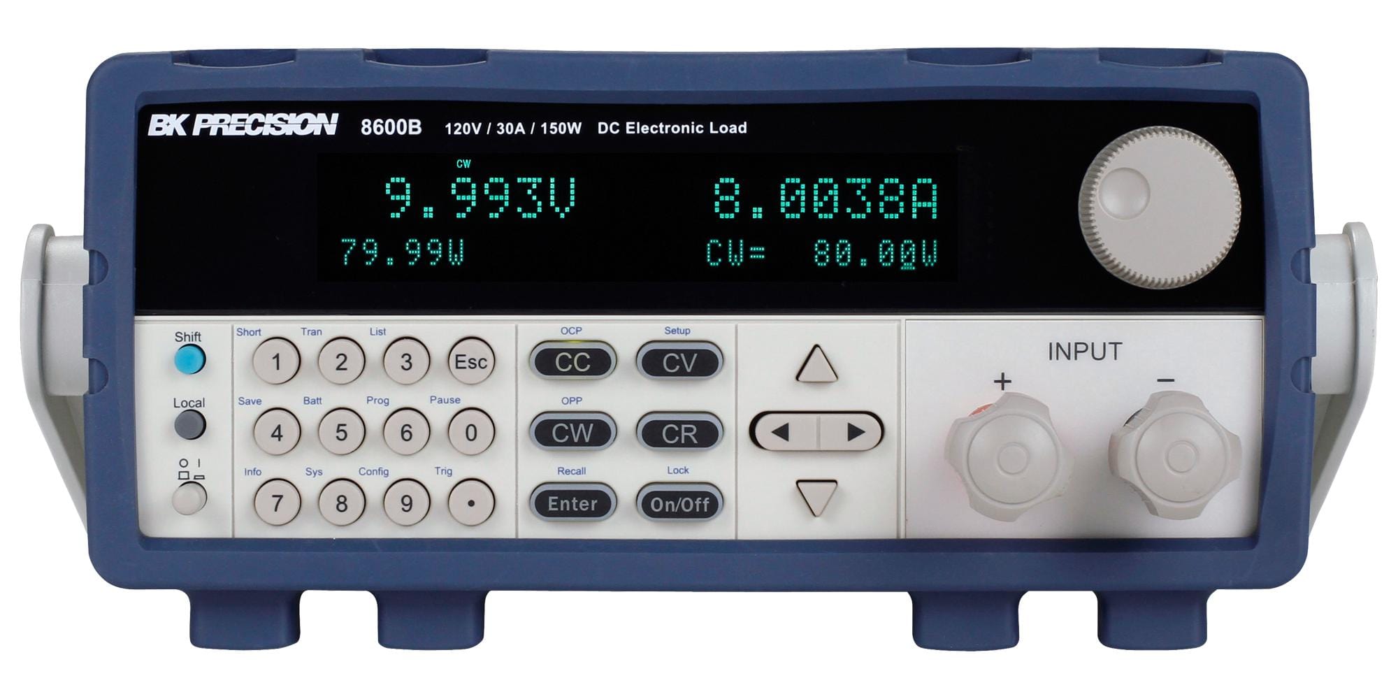 B&K PRECISION Test DC Electronic Loads BK8600B DC ELECTRONIC LOAD, PROGRAMMABLE, 150W B&K PRECISION 3890085 BK8600B