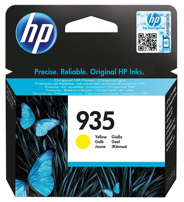 HEWLETT PACKARD Ink Cartridges C2P22AE INK CARTRIDGE, ORIGINAL, YELLOW, HP HEWLETT PACKARD 3530833 C2P22AE