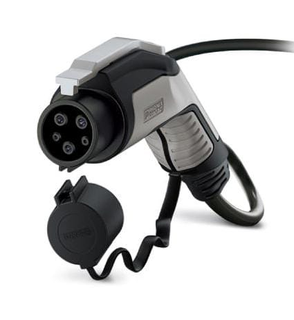 PHOENIX CONTACT Mains Power Cords EV-T1G3K-1AC32A-5,0M6,0ESBK01 AC CHARGING CABLE, 5M, 250VAC, 32A, BLK PHOENIX CONTACT 3293134 EV-T1G3K-1AC32A-5,0M6,0ESBK01