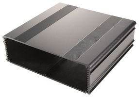 B4-160BK - Metal Enclosure, Optional IP65/ NEMA 4 Sealing Kit SK-4, Small, Extruded Aluminium, 53.5 mm - BOX ENCLOSURES