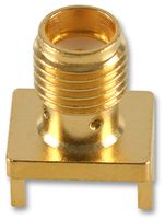 142-0701-841 - RF / Coaxial Connector, SMA Coaxial, Edge Launch Jack, Solder, 50 ohm, Beryllium Copper - JOHNSON - CINCH CONNECTIVITY
