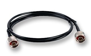 1337803-3 - RF / Coaxial Cable Assembly, N-Type Plug to N-Type Plug, RG213, 50 ohm, 3.28 ft, 1 m, Black - GREENPAR - TE CONNECTIVITY