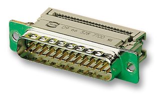 09 66 328 7700. - D Sub Connector, DB25, Standard, Plug, 25 Contacts, DB, IDC / IDT - HARTING