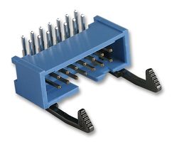 2-1761607-5 - Pin Header, Right Angle, Wire-to-Board, 2.54 mm, 2 Rows, 14 Contacts, Through Hole Right Angle - AMP - TE CONNECTIVITY