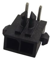 2-1445055-2 - Pin Header, Right Angle, Wire-to-Board, 3 mm, 1 Rows, 2 Contacts, Through Hole Right Angle - AMP - TE CONNECTIVITY