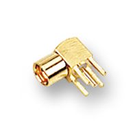 MMCX6252N1-3GT30G-50 - RF / Coaxial Connector, MMCX Coaxial, Right Angle Jack, Through Hole Right Angle, 50 ohm - AMPHENOL RF