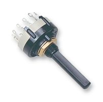 CK1029 - Rotary Switch, 12 Position, 1 Pole, 30 °, 150 mA, 250 V, CK - LORLIN