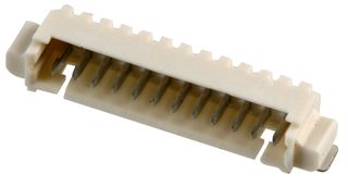 53261-1271 - Pin Header, Right Angle, Signal, 1.25 mm, 1 Rows, 12 Contacts, Surface Mount Right Angle - MOLEX