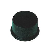 1U09 - Switch Cap, 3F Series Round Pushbutton Switches, Black - MULTIMEC