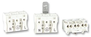 98001RZ03SKB - Panel Mount Barrier Terminal Block, 1 Row, 3 Ways, 10 mm, 24 A - METWAY ELECTRICAL INDUSTRIES