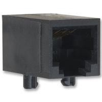 SS-6488-NF - Modular Connector, RJ45 Jack, 1 x 1 (Port), 8P8C, Through Hole Mount - STEWART CONNECTOR