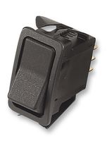 K3AB2EAA - Rocker Switch, IP68, (On)-Off-(On), DPDT, Non Illuminated, Panel Mount, Black, K3 - OTTO CONTROLS