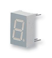 SC56-11GWA - 7 Segment LED Display, Mechanically Rugged, Green, 20 mA, 2.2 V, 10.5 mcd, 1, 14.22 mm - KINGBRIGHT