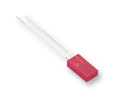 L-383IDT - LED, Rectangular, Red, Through Hole, 2.5mm x 5mm, 20 mA, 2 V, 625 nm - KINGBRIGHT