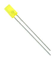 L-144YDT - LED, Rectangular, Yellow, Through Hole, 1.9mm x 3.9mm, 20 mA, 2.1 V, 590 nm - KINGBRIGHT