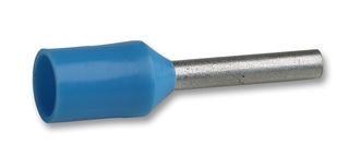 DICE7575 - Wire Ferrule, Single Wire, 20 AWG, 0.75 mm², 8 mm, Blue, DICE - MULTICOMP PRO