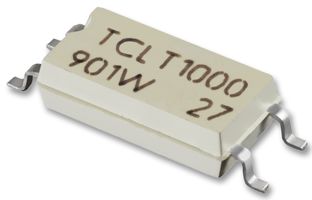TCLT1005 - Optocoupler, Transistor Output, 1 Channel, SOP, 4 Pins, 60 mA, 5 kV, 160 % - VISHAY
