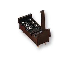 P2R-08P - Relay Socket, Through Hole, Quick Connect, 8 Pins, 5 A, 250 VAC, G2R - OMRON