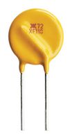 RXEF375 - Resettable Fuse, PPTC, PolySwitch RXEF, 72 VDC, 3.75 A, 7.5 A, 24 s, Round - LITTELFUSE
