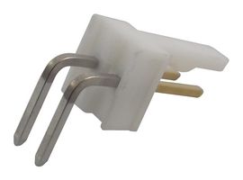 22-12-4022 - Pin Header, Right Angle, Signal, 2.54 mm, 1 Rows, 2 Contacts, Through Hole Right Angle, KK 254 7395 - MOLEX