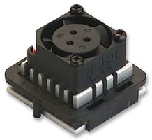 CHBF3127271802-00 - Fan / Force Cooled Heat Sink, BGA, Chip Set, 3.62 °C/W, 18 mm, 27 mm, 27 mm, 1.6 CFM, 23 dBA - MALICO