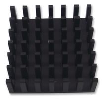 00C845401A - Heat Sink, BGA, FPGAs, Double Sided Adhesive, 9.6 °C/W, 25 mm, 9.4 mm, 25 mm - CCI