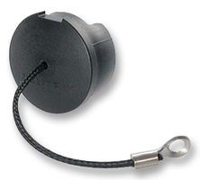 SCM - Dust Cap / Cover, Dust Cover, XLR Chassis Connector, Plastic Body - NEUTRIK