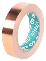 AT526 COPPER 33M X 25MM - Tape, EMI/RFI Shielding, Copper Foil, 25 mm x 33 m - ADVANCE TAPES