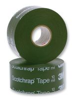 50 100MM - Electrical Insulation Tape, PVC (Polyvinyl Chloride), Black, 101.6 mm x 30.5 m - 3M