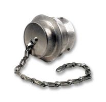 HDC34-24 - Dust Cap / Cover, Protection Dust Cap with Mounting Chain, HD30 Series Size 24 Plug - DEUTSCH - TE CONNECTIVITY