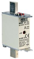 20-000-13/100A - Fuse, High Rupturing Capacity (HRC), NH, 100 A, Blade Tag, 220 VDC, 500 VAC - SIBA