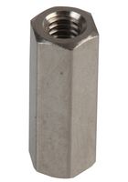 TRFAHSBFFM2.5-10-4 - Standoff, Brass, M2.5 x 0.45, Hex Female, 10 mm, 10 mm - TR FASTENINGS