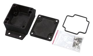 MC001233 - Metal Enclosure, Die Cast, With EPDM Continuous Seal, Small, Diecast Aluminium, 35 mm, 58 mm, 64 mm - MULTICOMP PRO