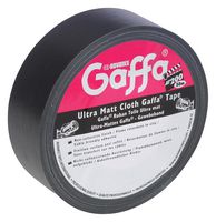 AT200 50M X 50MM - Gaffer Tape, PE (Polyethylene) Cloth, Black, 50 mm x 50 m - ADVANCE TAPES