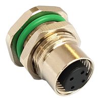 PXMBNI12RPF05BPCM16 - Sensor Connector, Buccaneer M12 Series, M12, Female, 5 Positions, PCB Socket - BULGIN LIMITED