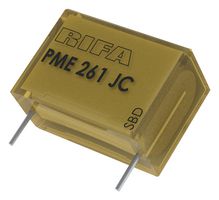 PME261JC6100KR30 - General Purpose Film Capacitor, Metallized Paper, Radial Box - 2 Pin, 0.1 µF, ± 10%, 500 V, 1 kV - KEMET