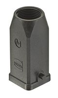 19200030427 - Heavy Duty Connector, M20, Hood, Top Entry, PC (Polycarbonate) Body, 1 Lever, 3A - HARTING